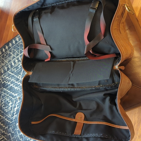 Vintage Coach Overnighter 512 British Tan project bag. - Picture 11 of 16